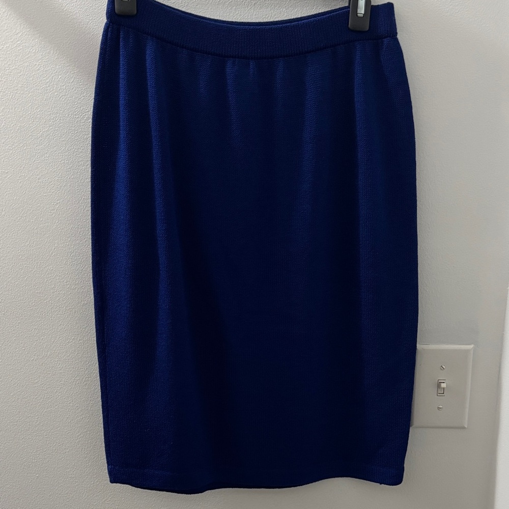 St John Blue Women's Skirt